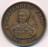 Bognár György (1944-) 1989. "MÉE Gyöngyösi Csoport - Aradi Vértanúk / Poeltenberg Ernő" kétoldalas bronz emlékérem (42,5mm) T:UNC Adamo GS7