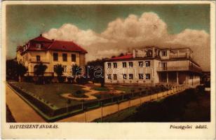 1943 Hévízszentandrás (Hévíz), Pénzügyőri üdülő