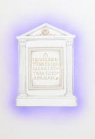 1930 Ribáry Ernő (?-1930) egyedi készítésű emlékkönyve. Nagyméretű, dekoratív bőrkötésű, zsinórfűzés...