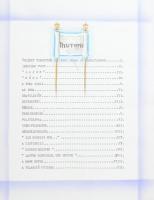 1930 Ribáry Ernő (?-1930) egyedi készítésű emlékkönyve. Nagyméretű, dekoratív bőrkötésű, zsinórfűzés...