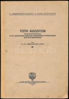 Imrédi-Molnár László: Tóth Ágoston honvédezredes, a XIX. századbeli magyar térképezés úttörőjének élete és működése. Bp., 1938, M. Kir. Honvéd Térképészeti Intézet, 235+5 p. Fekete-fehér illusztrációkkal. Kiadói papírkötés, javított gerinccel, a borító részben elvált a könyvtesttől.