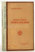 Alapi Gyula: Komáromvármegye nemes családai. Komárom, 1911, Spitzer Sándor, VI+2+308 p. Átkötött kartonált papírkötés, kissé kopott, kissé foltos borítóval.