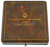 Osztrák-Magyar Monarchia 1912. "K.K. GESELLSCHAFT DER MUSIKFREUNDE IN WIEN GEGRÜNDET 1812 / ZUR...