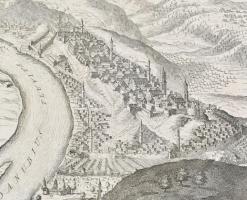 1691 ,,Prospect der Vestung Ofen, wie solche zu sehen von Alt Ofen wehrender Belägerung Anno 1684.&q...