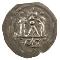 Ausztria / Salzburg 1147-1164. Friesachi Denár Ag "I. Eberhard" (0,55g) T:AU Austria / Sal...