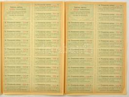 Budapest 1896. "Lonjavölgyi Vasut Részvény-Társaság" törzsrészvénye 200Ft-ról (2x) sorszám...