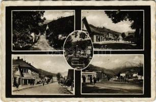 1939 Rahó, Rachov, Rahiv, Rakhiv; mozaiklap / multi-view postcard (fl)