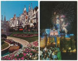 8 db MODERN Disneyland képeslap / 8 modern Disneyland postcards