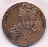 Renner Kálmán (1927-1994) 1993. Szent-Györgyi Albert 1893-1986 / A Nobel-díjas orvos-tanár emlékének, MÉE Szeged bronz emlékérem (42,5mm) T:AU