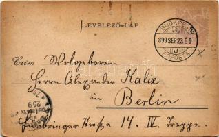 1899 (Vorläufer) Budapest XIV. Városligeti tó (EK)