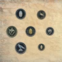 2005. 1Ft-100Ft (7xklf) forgalmi sor szettben + 2005. 10Ft "József Attila" T:PP 
Adamo FO...