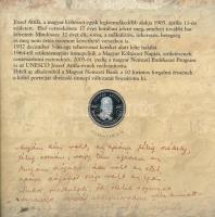 2005. 1Ft-100Ft (7xklf) forgalmi sor szettben + 2005. 10Ft "József Attila" T:PP 
Adamo FO...