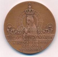 Bozó Gyula (1913-2004) 1994. "Nemzeti Engesztelő Zarándoklat / Fatimai szentély Szűzanya szobra...