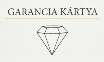 Arany (Au) 14K fülbevalópár 34 db gyémánttal és Tahiti gyönggyel, jelzett, h: 2,5 cm, bruttó: 4,85 g