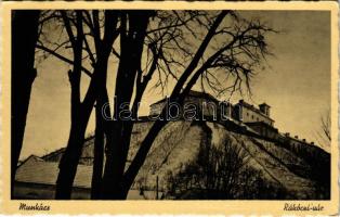 1939 Munkács, Mukacheve, Mukacevo; Rákóczi vár télen / castle in winter (EK)