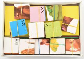 Játsszál okosan - Képes lottó. Játék gyerekeknek, tartozékaival, eredeti dobozában. (Hiánytalansága ...