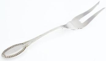 Ezüst(Ag) sajtvilla, jelzett, h: 10,7 cm, nettó: 8,9 g