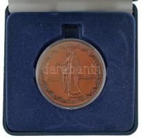 Fritz Mihály (1947-) 1992. "Szent László - 800 éve avatták szentté / Szent Erzsébet" bronz...