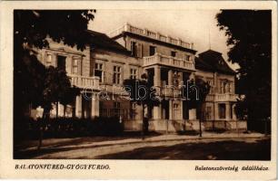 Balatonfüred, Balaton Szövetség üdülőháza (EK)