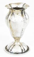 Ezüst(Ag) kis váza, jelzett, m: 7,5 cm, nettó: 36,7 g