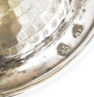 Ezüst(Ag) váza, jelzett, m: 11 cm, nettó: 96,2 g