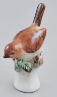 Herendi madár, jelzéssel, hibátlan, m: 10 cm