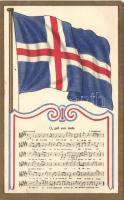 Flag and Hymn of Iceland