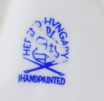 Herendi kacsa pár, kézzel festett, jelzett, hibátlan, m: 6,5 cm