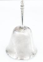 Ezüst(Ag) asztali csengő, jelzett, m: 8 cm, nettó: 49 g