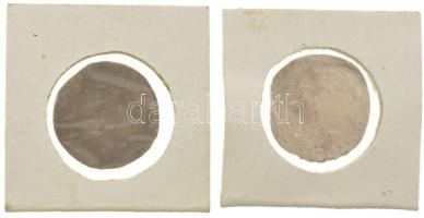 Osztrák Államok / Salzburg 1526-1528. 1/2kr Ag "Mátyás" (2xklf) (0,46g, 0,64g) T:XF,VF Aus...