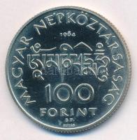 1984. 100Ft alpakka "Körösi Csoma Sándor" T:BU Adamo EM78