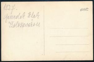 1927 Kolozsvár, Benedek Elek (1859-1929) író fotója, 14×9 cm