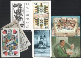 1968-2017 5 db kártya motívumos levelezőlap és képeslap