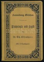 Dr. Th. Elfenhans: Psychologie und Logik zur Einführung in die Philosophie. Sammlung Göschen. Leipzig, 1906, G. J. Göschen Verlag. Német nyelven. Kiadói egészvászon-kötésben, kissé kopott borítóval.