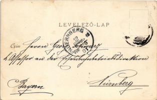 1901 Világos, Siria; látkép, várrom. Bloch H. nyomdája kiadása / general view, castle ruins (EB)