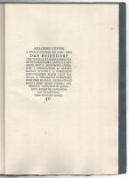 Stifter, Adalbert: A pusztai falu. Fordította: Szabó Lőrinc. Gyoma, 1921, Kner. 50/60. számozott pél...
