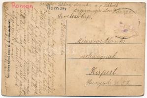 Nagyszalonta, Salonta; Váradi út, zsinagóga, üzlet. Döme Károly kiadása / Calea Horia / street view,...