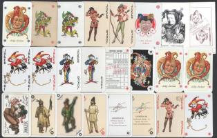 24 db klf Joker kártya lap