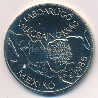 1985. 100Ft alpakka "Labdarúgó Világbajnokság 1986. - Mexikó" T:BU Adamo EM92