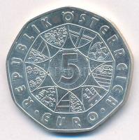 Ausztria 2006. 5E Ag "Wolfgang Amadeus Mozart" T:AU
Austria 2006. 5 Euro Ag "Wolfgan...