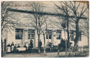 1912 Bethlen, Beclean; Hunyadi Béla étterme és szállodája / hotel and restaurant (r)