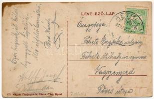 1912 Bethlen, Beclean; Hunyadi Béla étterme és szállodája / hotel and restaurant (r)