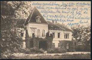 1932 Az Apponyi-család tagja (Apponyi Károly?) által megírt képeslap, Radnai Miklósné (Pártos Viktória Alojzia), Radnai Miklós (1892-1935) zeneszerző, színházigazgató felesége (Pártos Gyula építész lánya) részére címezve