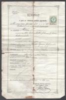 1894-1954 Zsidó család irathagyatéka, feltehetőleg Paul Arma (Weisshaus Imre) rokonságából, 13 db, s...