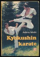 Adámy István: Kyokushin karate. Bp., 1985, Zrínyi Katonai Kiadó. Fekete-fehér és színes fotókkal illusztrált. Kiadói papírkötés, kissé viseltes borítóval.