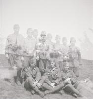 II. világháborús katonai negatívok, 7 db, 6×6 cm