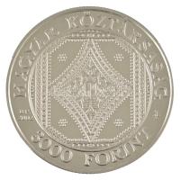 2002. 3000Ft Ag "200 éves az Országos Széchenyi Könyvtár" dísztokban, tanúsítvánnyal T:PP ...