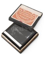 cca 1900-1920 Várak-várromok, vízesés a Tátrában, stb.; össz. 7 db üvegdia, Uránia Szemléltető Tanes...