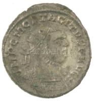 Római Birodalom / Róma / Tacitus 275-276. Antoninianus billon (3,13g) T:XF patina, ü., bevágás Roman Empire / Rome / Tacitus 275-276. Antoninianus billon "IMP C M CL TACITVS P AVG / CONCORDIA MILITVM - XXIS" (3,13g) C:XF patina, ding, cut it on RIC V 183