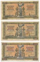 Görögország 1942. 5000D (5x) T:III Greece 1942. 5000 Drachmai (5x) C:F  Krause 119.a